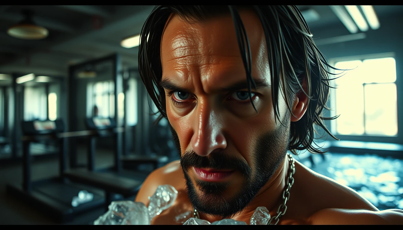 Rotina de Keanu Reeves como John Wick: treino, gelo e dieta